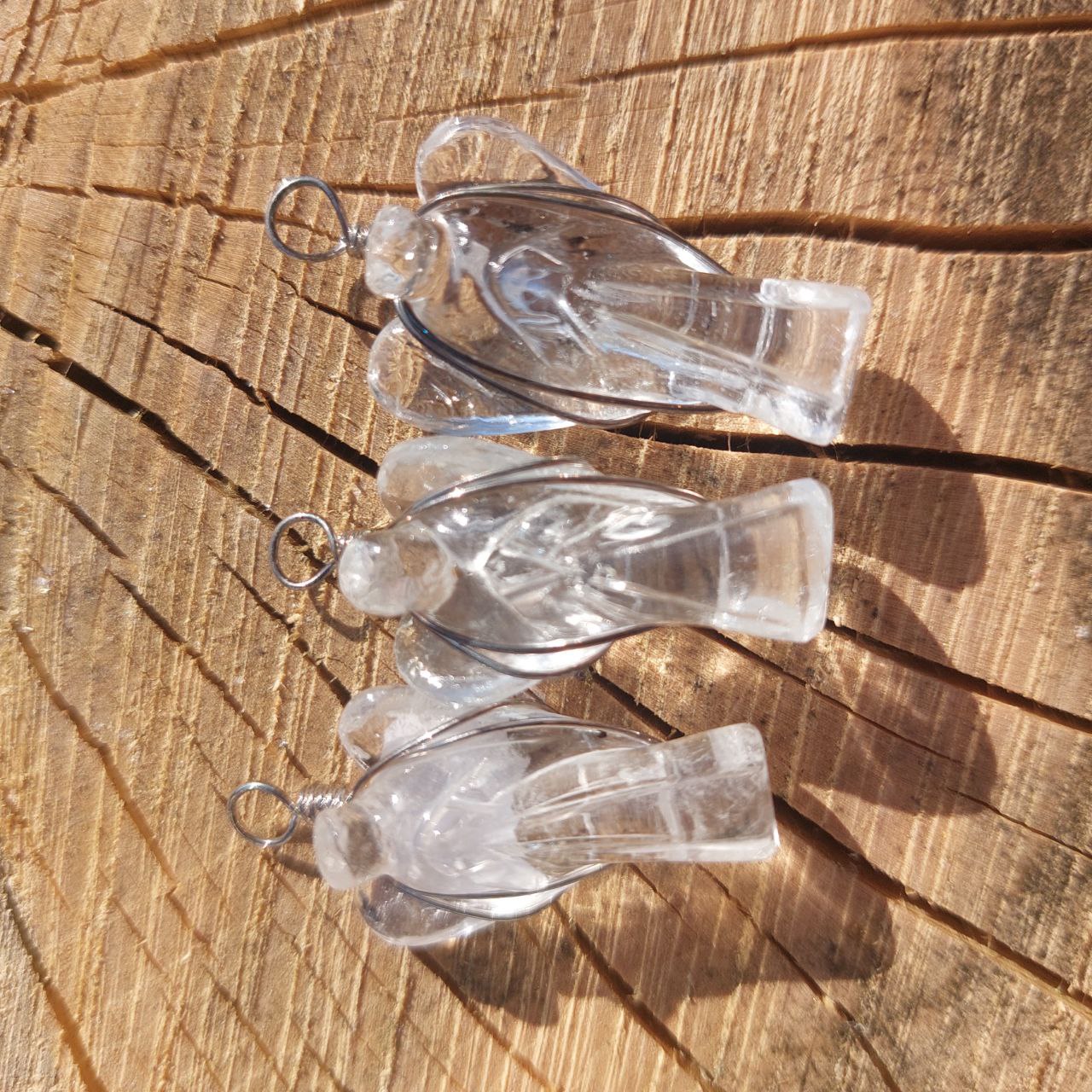 Anhänger "Engel" (Bergkristall)