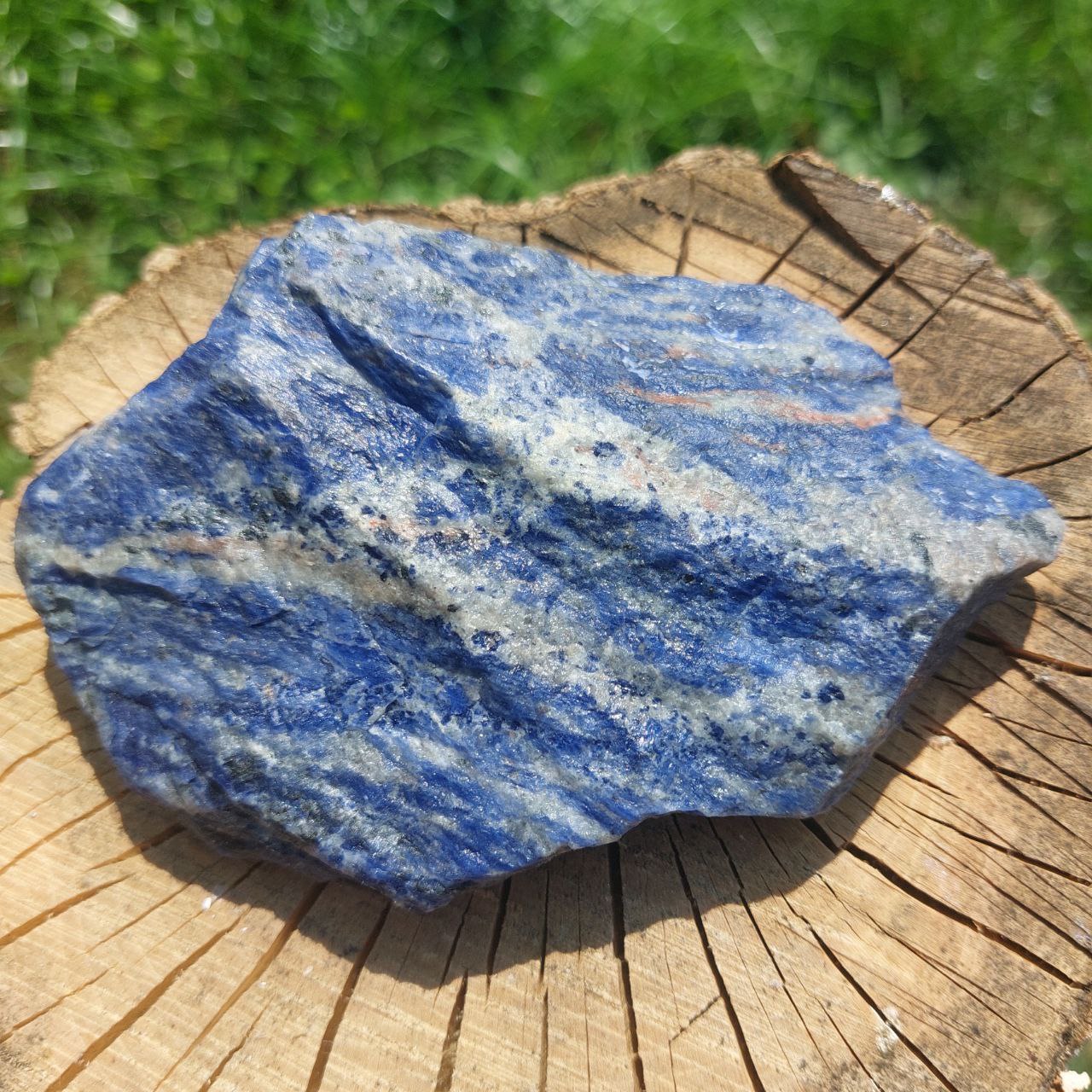 Sodalith Rohstein, 0.3 Kg (Brasilien)
