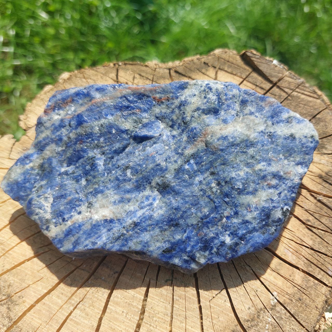 Sodalith Rohstein, 0.3 Kg (Brasilien)