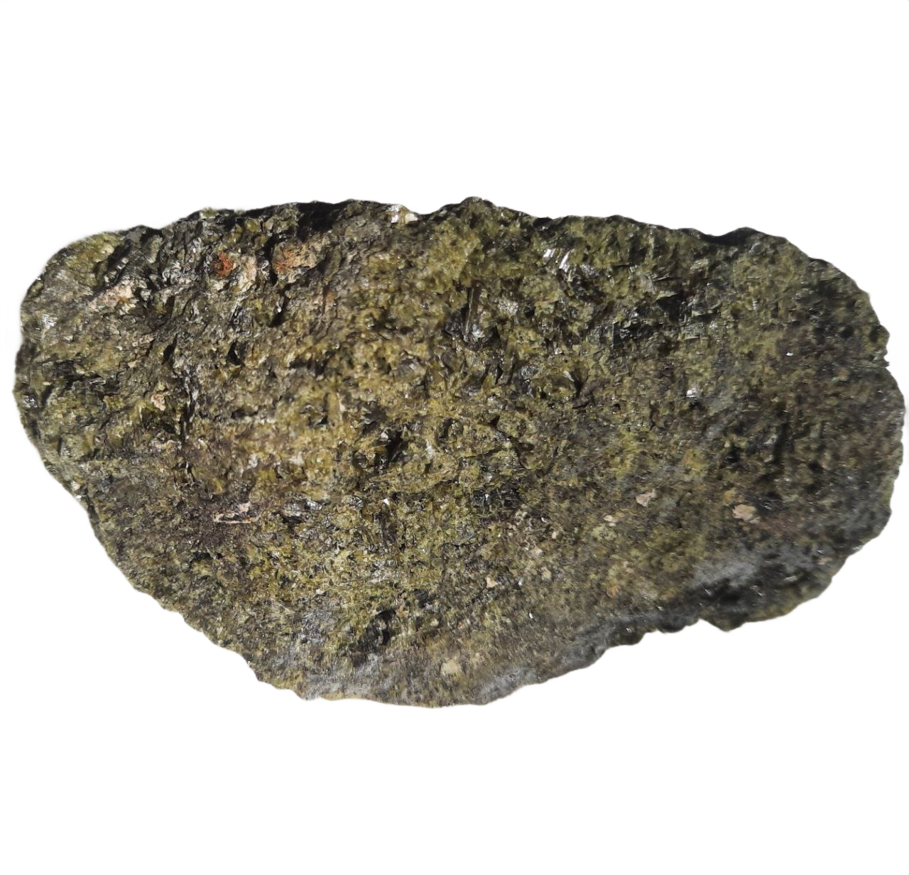 Epidot mit Kristallen (Madagaskar).
