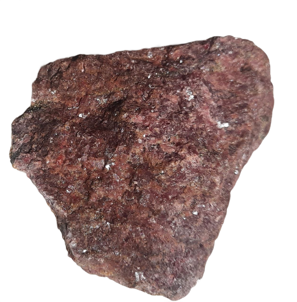 Rhodonit mit Spessartin (Madagaskar).