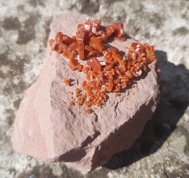 Vanadinit (Marokko).