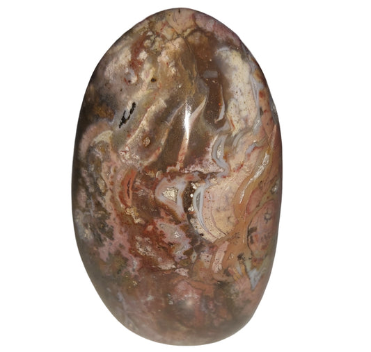 Jaspis-Achat Freiform, 10 cm