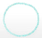 Armband, Amazonit, Perle facettiert, 03 mm Kugeln.