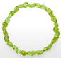 Armband, Peridot, Trommelsteine, 06-08 mm.