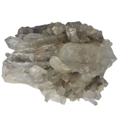 Bergkristall Gruppe, (Peru), 555 Gramm.