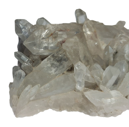 Bergkristall Gruppe, (Peru), 555 Gramm.