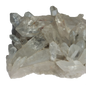 Bergkristall Gruppe, (Peru), 555 Gramm.