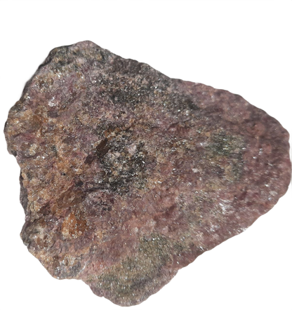 Rhodonit mit Spessartin (Madagaskar).