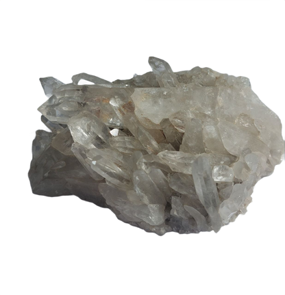Bergkristall Gruppe, (Peru), 555 Gramm.