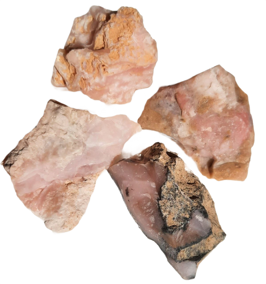 Rosa Opal (Andenopal, Peru), 100 Gramm.