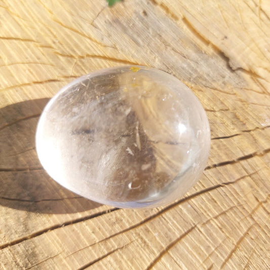 Trommelsteine Bergkristall (Madagaskar), XXL, 47 mm.