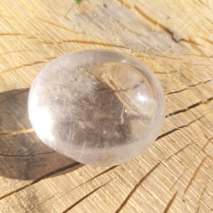 Trommelsteine Bergkristall (Madagaskar), XXL, 47 mm.