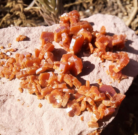 Vanadinit (Marokko).