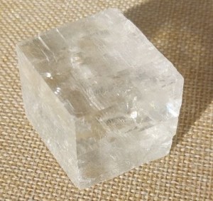 Foto von Doppelspat (Islandspat), China – Naturstein Edelstein Mineralien