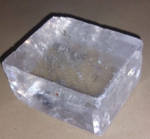 Foto von Doppelspat (Islandspat), China – Naturstein Edelstein Mineralien