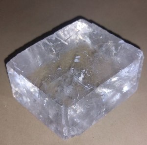 Foto von Doppelspat (Islandspat), China – Naturstein Edelstein Mineralien