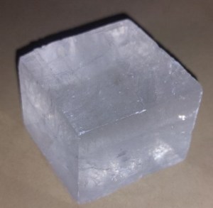 Foto von Doppelspat (Islandspat), China – Naturstein Edelstein Mineralien