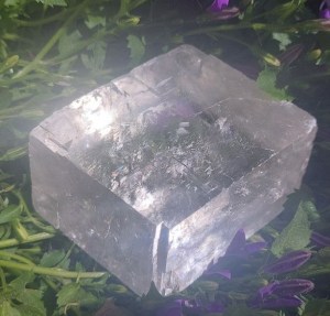 Foto von Doppelspat (Islandspat), China – Naturstein Edelstein Mineralien